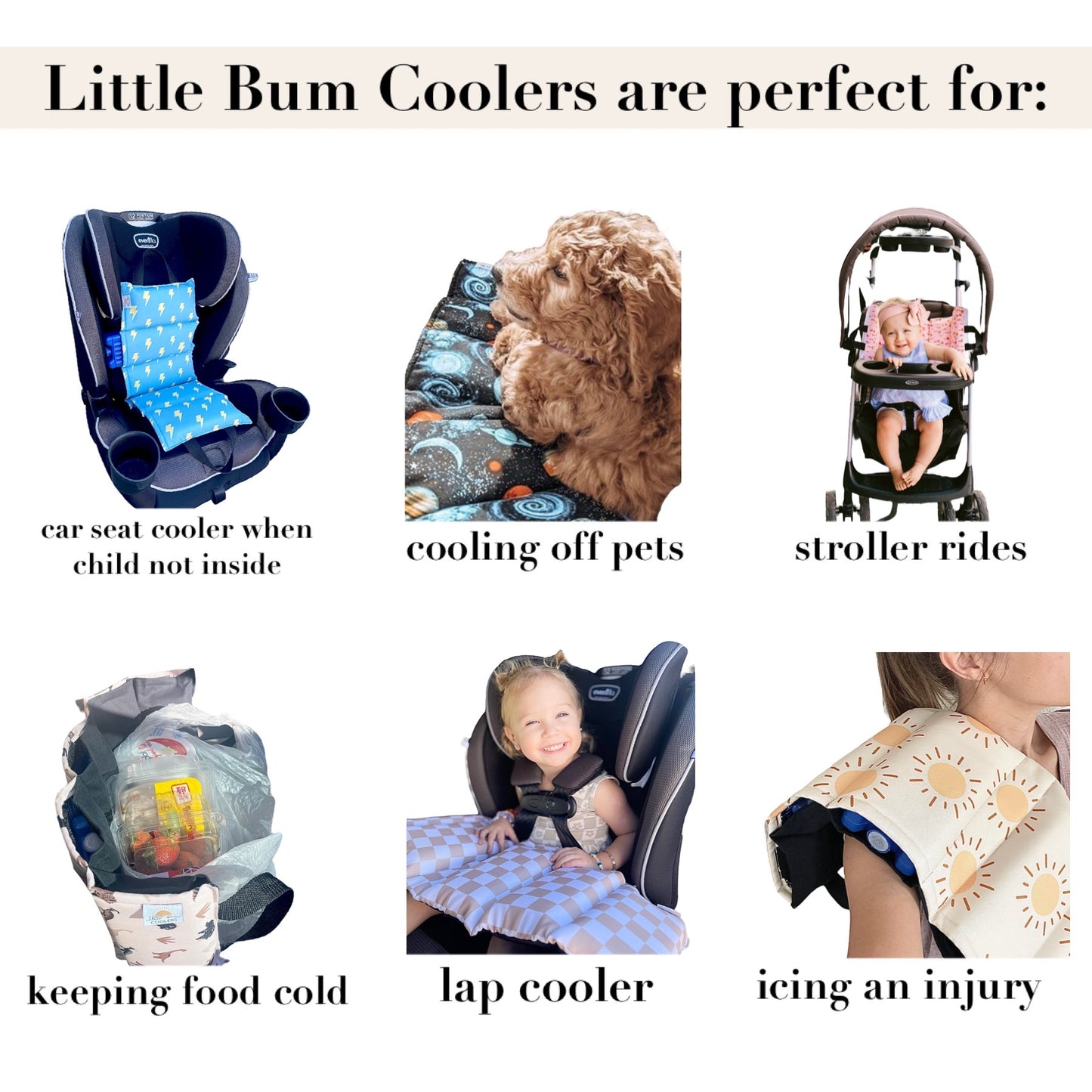 HELLO SUNSHINE Car Seat Cooler